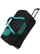Torby podróżne - Torba podróżna poszerzana Travelite Basics L - black / petrol - miniaturka - grafika 1