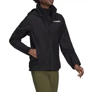 Kurtki i kamizelki sportowe damskie - adidas Terrex Multi Rain.Rdy Primegreen Two-Layer Rain Jacket > GI7171 - Adidas - grafika 1