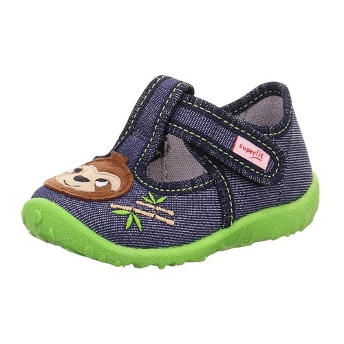 Superfit Kapcie chłopięce Spotty, Ciemnoniebieski 8070, 21 EU