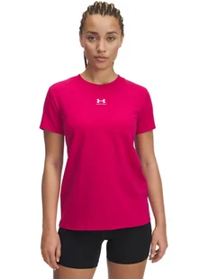 Under Armour Koszulka sportowa w kolorze różowym - Koszulki sportowe damskie - miniaturka - grafika 1
