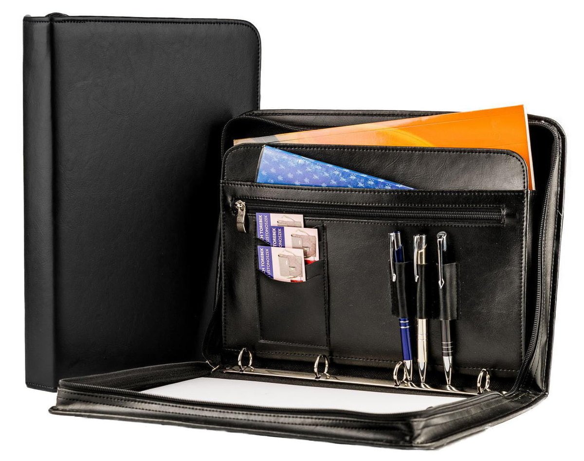 Męska aktówka A4 Tizano BW05 czarna