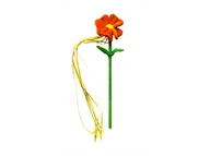 Zabawki dla psów - Karlie Zabawka dla psa i kota Kwiat (słonecznik/pomarańcza) - miniaturka - grafika 1