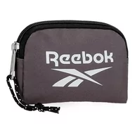 Portfele - Reebok Boston Portfel Szary 12x8x2 cm Poliester by Joumma Bags, Szary, portmonetka - miniaturka - grafika 1