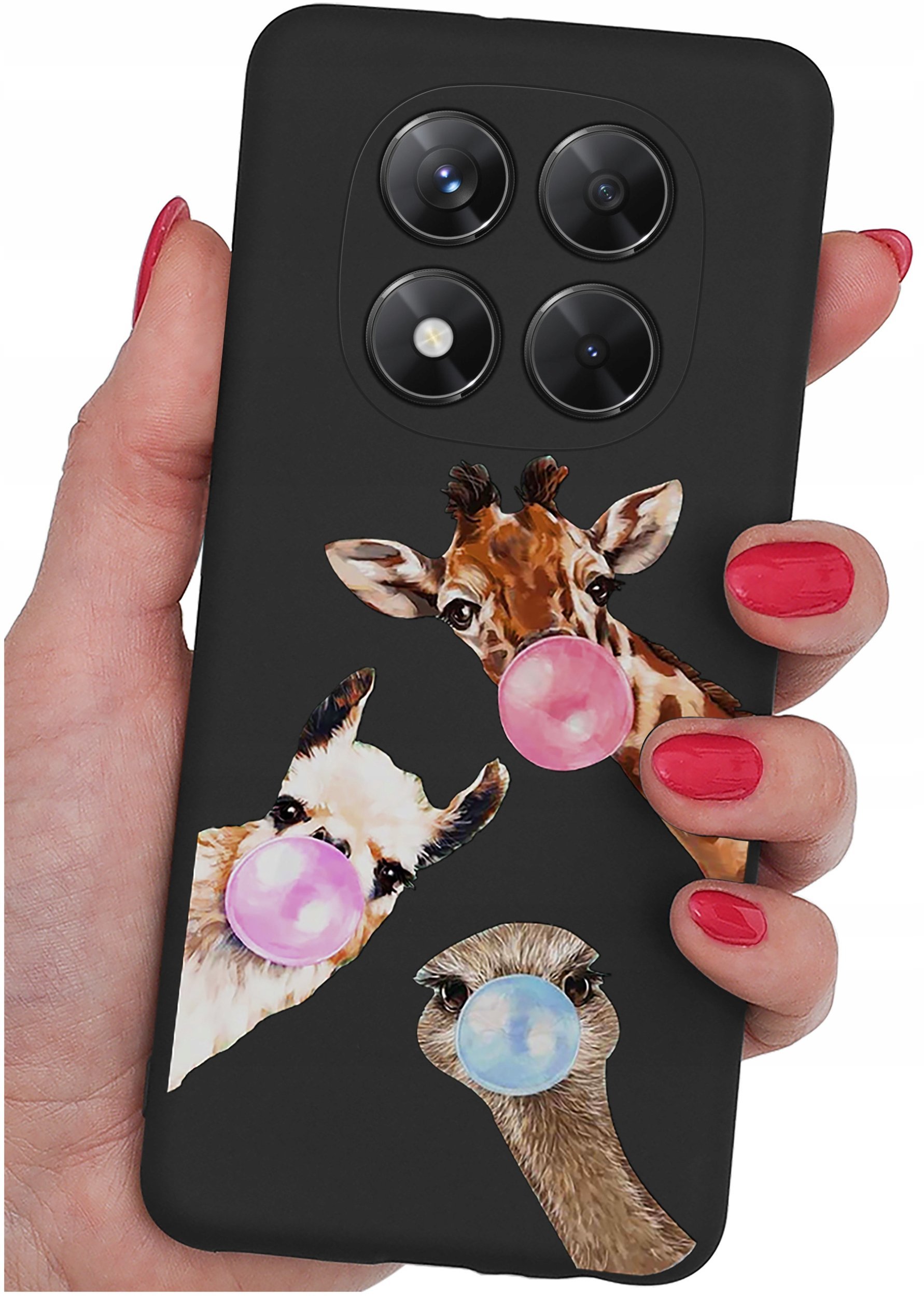 ETUI do Xiaomi Redmi Note 14 Pro+ 5G WZORY SILIKONOWE MATT CASE