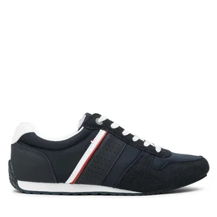 Sneakersy Lanetti MP07-01378-01 Granatowy - Sneakersy męskie - miniaturka - grafika 1