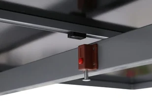 Stół ogrodowy aluminiowy rozkładany Ontario 200+100 cm Grey / Light Grey - Stoły ogrodowe - miniaturka - grafika 4