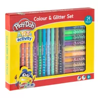 Przybory szkolne - Zestaw Kolorów I Brokatów 24 Szt. Play- Doh - miniaturka - grafika 1