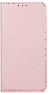 Etui z klapką Forcell Smart Magnet Book do Apple iPhone 14 Rose gold (5904422919184) - Etui i futerały do telefonów - miniaturka - grafika 1
