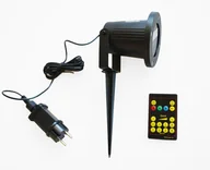 Oświetlenie świąteczne - Volteno Projektor laserowy zewnętrzny VOLTENO + pilot - miniaturka - grafika 1