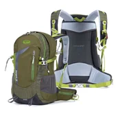 Plecaki - Plecak trekkingowy 30l turystyczny górski podróżny ze stelażem męski - miniaturka - grafika 1