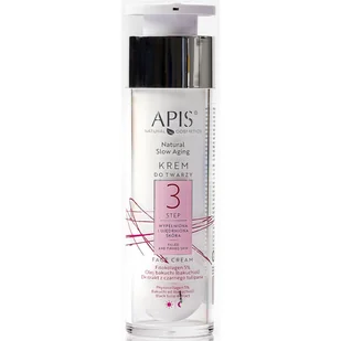 APIS Natural Slow Aging Krem Do Twarzy Wypełniona I Ujędrniona Skóra Step 3 50ml - Kremy do twarzy - miniaturka - grafika 1