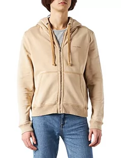 7 For All Mankind Bluza męska z kapturem, BEŻOWY, XXL - Bluzy męskie - miniaturka - grafika 1