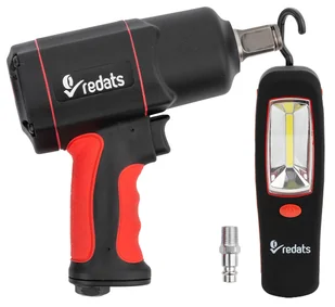 Klucz Pneumatyczny Udarowy 2200Nm REDATS P-220 3/4" + lampa LED - Klucze pneumatyczne - miniaturka - grafika 1