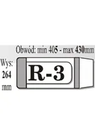 Zestawy szkolne - IKS IKS Okładka książkowa reg.R-3 p50 "WSz" IKS R3 IKS R3 - miniaturka - grafika 1