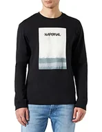 Koszulki męskie - Kaporal Santa Koszulka męska, Czarny i czerwony, czarny, S - miniaturka - grafika 1