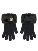 Rękawiczki - Guess Rękawiczki Damskie AW5410 POL02 Czarny - miniaturka - grafika 1