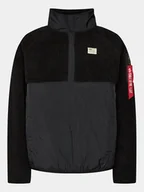 Kurtki męskie - Alpha Industries Kurtka anorak 138110 Czarny Regular Fit - miniaturka - grafika 1