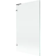 Parawany nawannowe - Mexen Lunar L parawan nawannowy 1-skrzydłowy 100 x 150 cm, transparent, chrom - 897L-100-000-01-00 - miniaturka - grafika 1