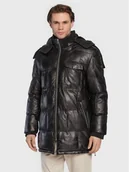 Kurtki męskie - Bugatti Kurtka skórzana 222 048 Czarny Regular Fit - miniaturka - grafika 1