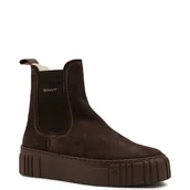 Botki damskie - Gant Skórzane sztyblety Snowmont - miniaturka - grafika 1