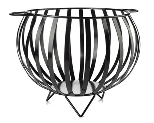 Saska Garden Dastal na drewno metalowy 46 cm KULA LOFT DD.15528 - Akcesoria kominkowe - miniaturka - grafika 1