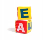 Grzechotki dla dzieci - Nieprzypisany Kostki miękkie 2427N) MDEX041 - miniaturka - grafika 1