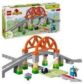 Klocki - LEGO 10426 DUPLO Most i tory kolejowe - zestaw rozszerzający - miniaturka - grafika 1