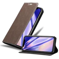 Etui i futerały do telefonów - Etui Cadorabo do Apple iPhone 12 MINI z brązowym etui na telefon komórkowy z magnetycznym zamknięciem - miniaturka - grafika 1