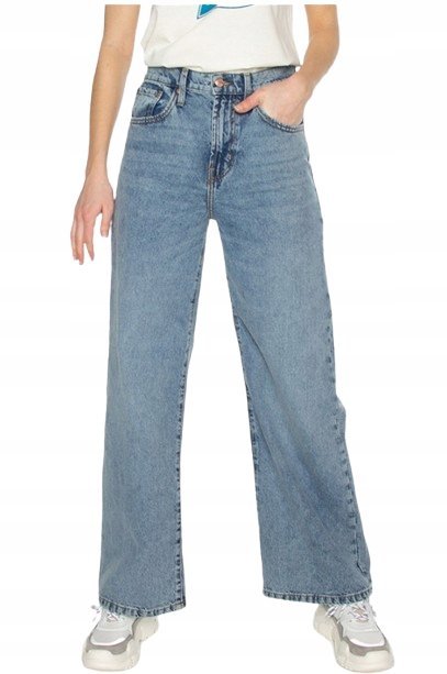 ONLY SPODNIE JEANSOWE DAMSKIE NIEBIESKIE 30/30 6BA