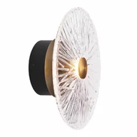 Lampy ścienne - Okrągły kinkiet Allure W0356 Maxlight LED 5W 3000K do jadalni złoty - miniaturka - grafika 1