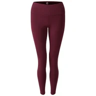 Spodnie sportowe damskie - Damskie legginsy Dare 2b Influential II Legging Rozmiar: XL / Kolor: bordowy - miniaturka - grafika 1