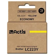 Tusze zamienniki - Actis Tusz KB-223Y (do drukarki Brother, zamiennik LC223Y standard 10ml yellow) EXPACSABR0052 - miniaturka - grafika 1