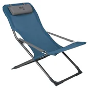 Leżaki ogrodowe - Leżak turystyczny Nils Camp NC3022 Niebieski  ! - miniaturka - grafika 1
