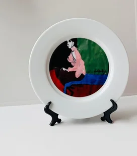 Talerz porcelanowy z obrazem - Tace i patery - miniaturka - grafika 1