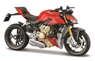 Samochody i pojazdy dla dzieci - MAISTO Motocykl Ducati Super Naked V4 1/18 39323 - miniaturka - grafika 1
