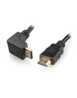 Kable - Gembird Kabel HDMI-HDMI V1.4 3D TV 4.5M Katowy 90'' - miniaturka - grafika 1