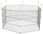 Klatki dla gryzoni - Zolux Zagroda Metalowa Sześciokątna Dla Gryzoni - miniaturka - grafika 1