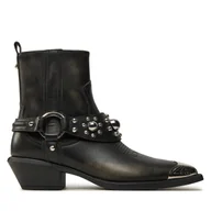 Botki damskie - Kowbojki PINKO Tex 07 SD0195P056 Czarny - miniaturka - grafika 1