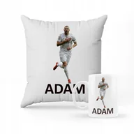 Gadżety dla niej i dla niego - ZESTAW KUBEK + PODUSZKA Karim Benzema Real Madryt - miniaturka - grafika 1