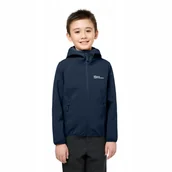 Kurtki i płaszcze dla dziewczynek - Kurtka dziecięca softshellowa Jack Wolfskin Fourwinds Jacket Kids 128 - miniaturka - grafika 1
