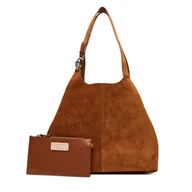 Torebki damskie - Torebka Coccinelle THE Coccinelle C-Easy E1 THE 11 01 01 Brązowy - miniaturka - grafika 1