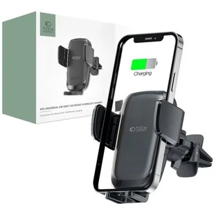 TECH-PROTECT X05 Vent Wireless Czarny - Uchwyty samochodowe do telefonów - miniaturka - grafika 1