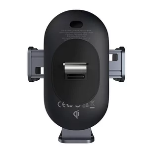 Baseus Samochodowy uchwyt LightChaser z ładowarką indukcyjną (czarny) - Uchwyty samochodowe do telefonów - miniaturka - grafika 3