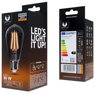 Forever Light Żarówka LED RTV0100018 4W E27 RTV0100018 - Halogeny - miniaturka - grafika 1