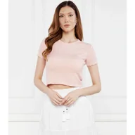 Koszulki i topy damskie - GUESS T-shirt | Slim Fit - miniaturka - grafika 1