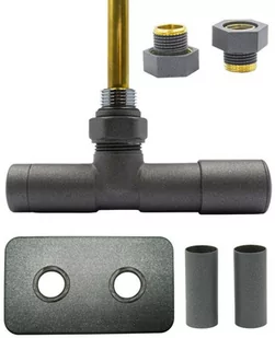 Zawór jednootworowy regulacyjny UNICO grafit strukturalny All in one prawy GZ1/2 rozeta zespolona prostokątna - Zawory i kraniki Zawór jednootworowy regulacyjny UNICO grafit strukturalny All in one prawy GZ1/2 rozeta zespolona prostokątna - Zawory i kraniki - miniaturka - grafika 1