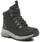 Buty dla dziewczynek - BUTY DZIECIĘCE KAPPA ZIMOWE CIEPŁE NA ZAMEK CZARNE ROZMIAR 31 - miniaturka - grafika 1