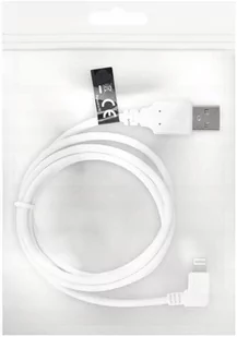 TelForceOne Kabel USB iPhone 5/6 biały boczny woreczek - Kable USB - miniaturka - grafika 2