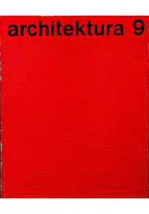 Architektura 9 1970 - Książki o kulturze i sztuce - miniaturka - grafika 1