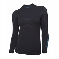 Koszulki i topy damskie - Koszulka damska Brubeck Thermo LS13100 black Xs - miniaturka - grafika 1